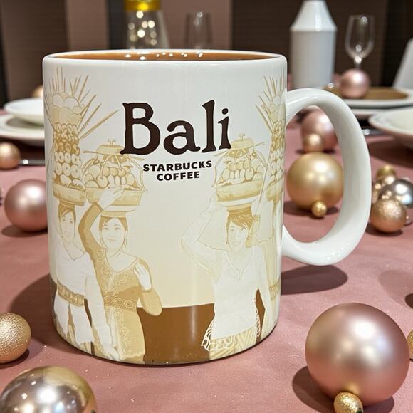 Starbucks Bali Global Icon Series Mug – 16oz – Indonesia – City Collector – EUC - Picture 1 of 7